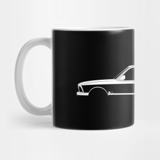 BMW 7 Series (E23) Silhouette Mug